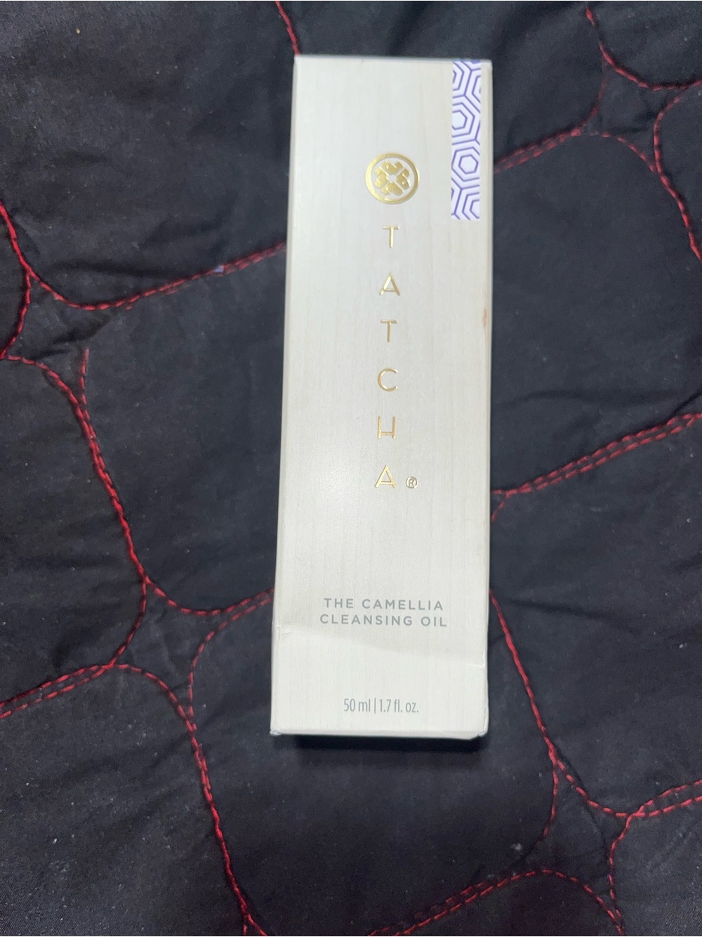 Tatcha Camellia Cleansing Oil – White and Gold Accents